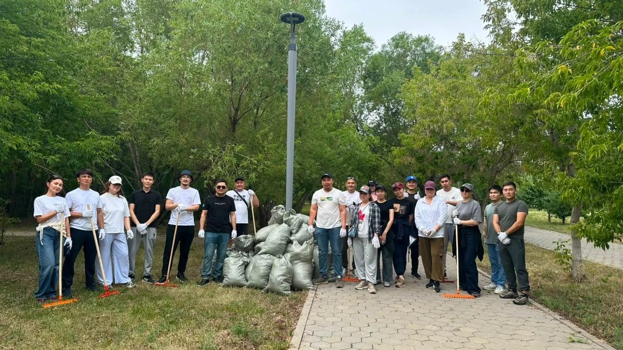 ИТО «Таза Қазақстан» экологиялық акциясының кезекті кезеңіне қатысты 