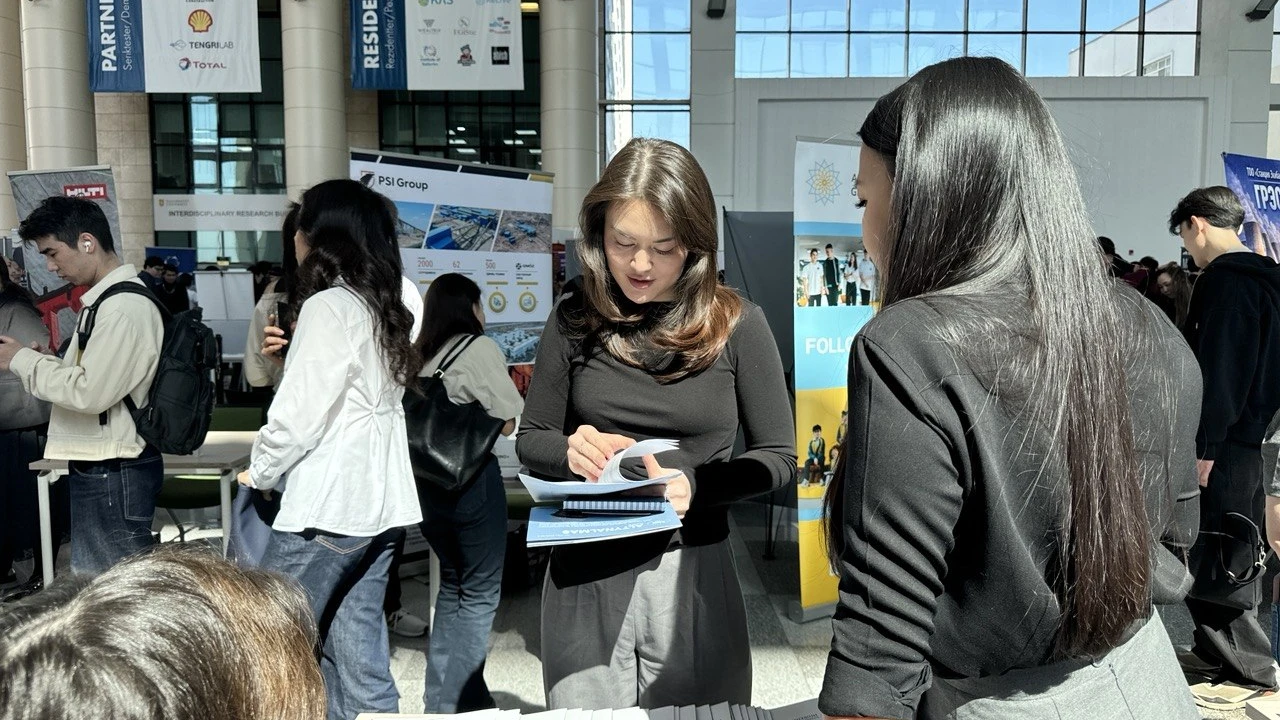ИТО Nazarbayev University-де өткен бос жұмыс орындары жәрмеңкесіне қатысты 