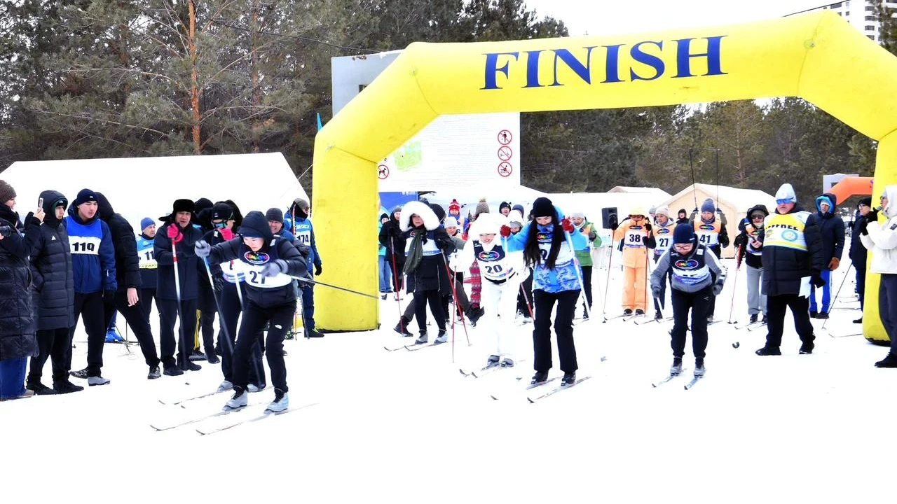 ИТО қызметкерлері ПІБ спартакиадасы аясында өткен шаңғы жарысына қатысты 